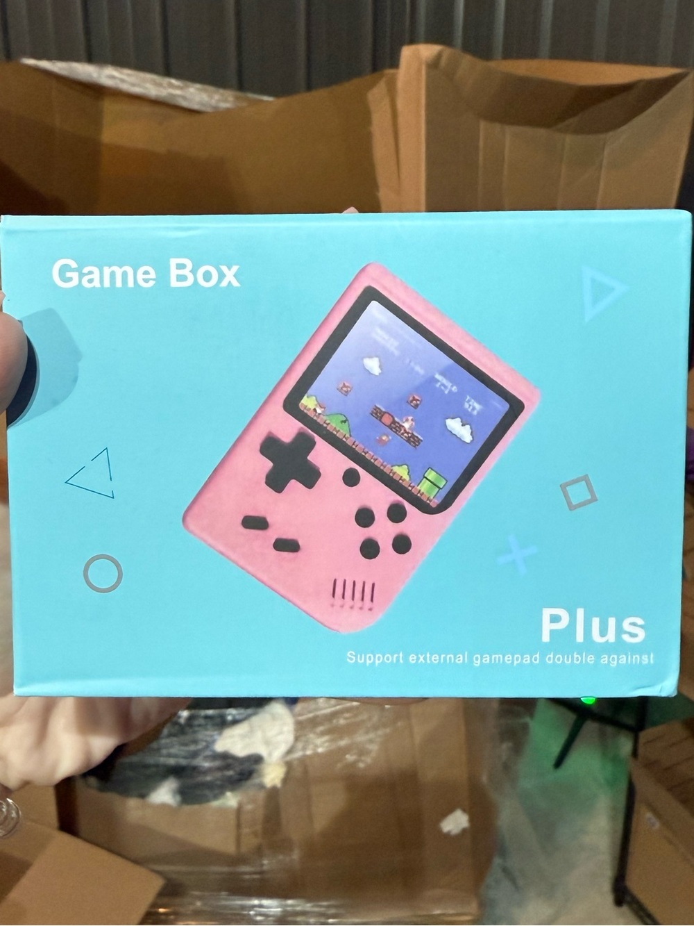 Gamebox Plus Retro Handheld Game
Player 500 in 1- Pink- NIB